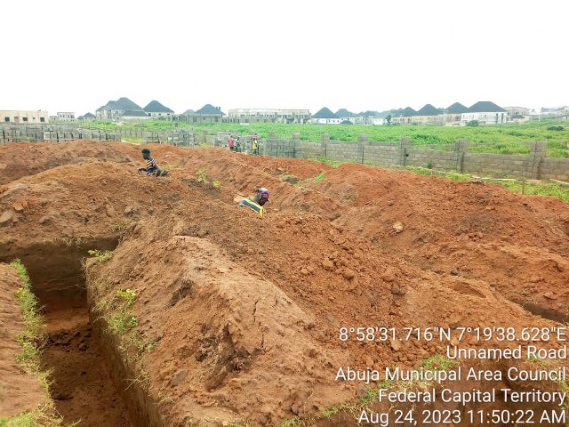 Commencement of High Grade Goshen Estate, Lugbe Abuja